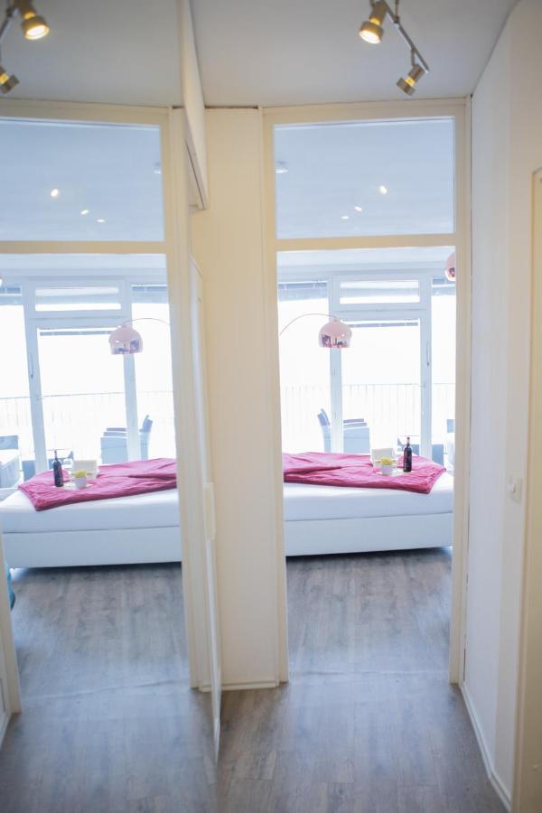Modernes Apartment mit tollem Blick über die Stadt Augsburgo Exterior foto
